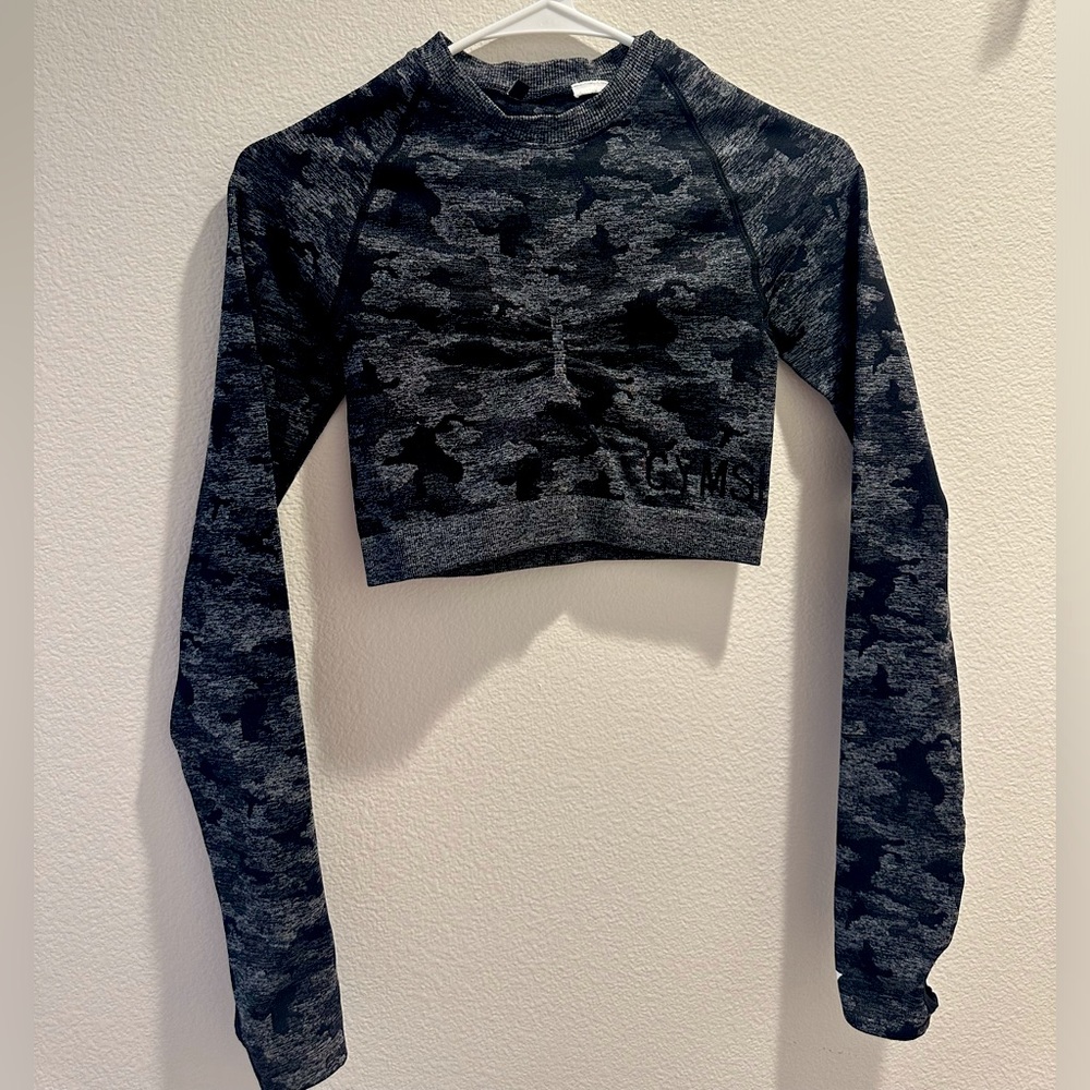 Gymshark long sleeve workout top